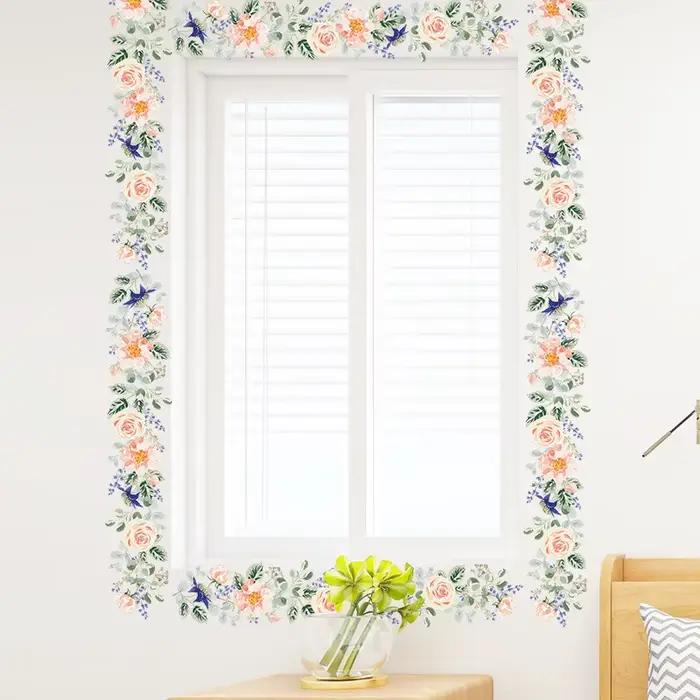 Superbe autocollant mural décoratif pour plinthe, idéal pour salon et chambre, papier peint auto-adh