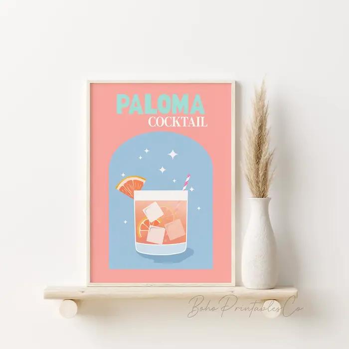 Affiches et College sur toile, thème vin, cocktail, bière, slogan, décoration idéale pour la chambre