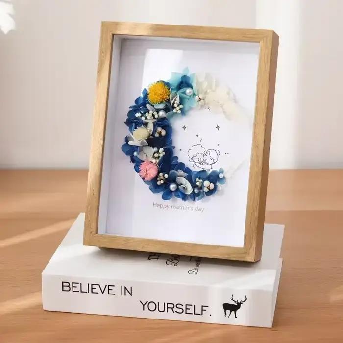 Cadre de boîte à ombre en bois, cadre Photo 3d profond, profondeur 3cm, porte-spécimens, parfait pou