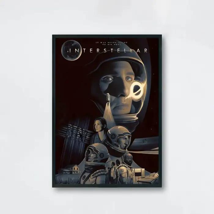 Affiche d'art murale classique du film I-Interstellar, 1 pièce, pour l'étude, la décoration du salon