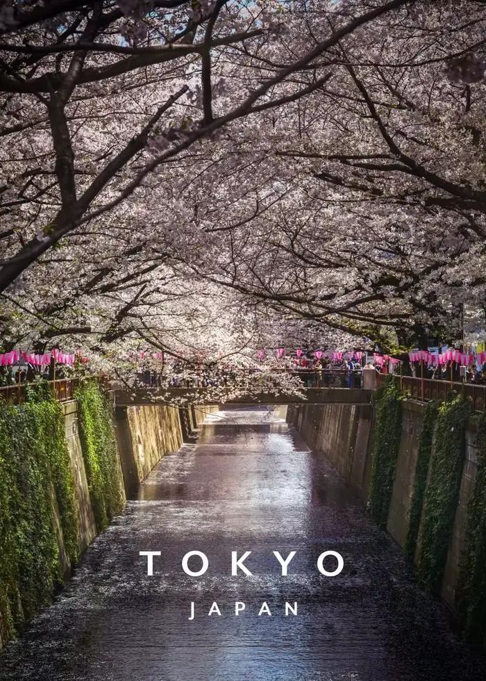 Affiche Paysage Urbain Pastel de Tokyo, Impressions Anime Réalistes, Peinture sur Toile Japon Kyoto,