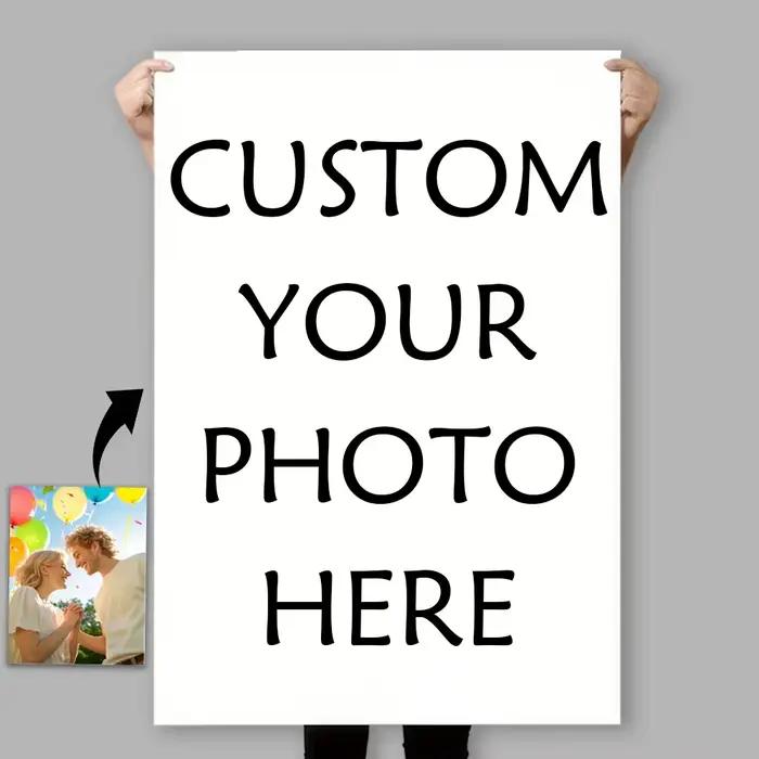 Peinture sur toile personnalisée, Photos de vie familiale de mariage, affiches personnalisées, Art m