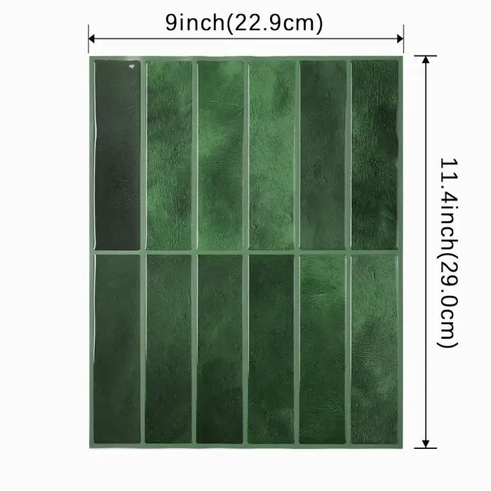 10/30/50pcs 3D auto-adhésif mur Imitation carrelage autocollants amovibles auto-adhésifs imperméable