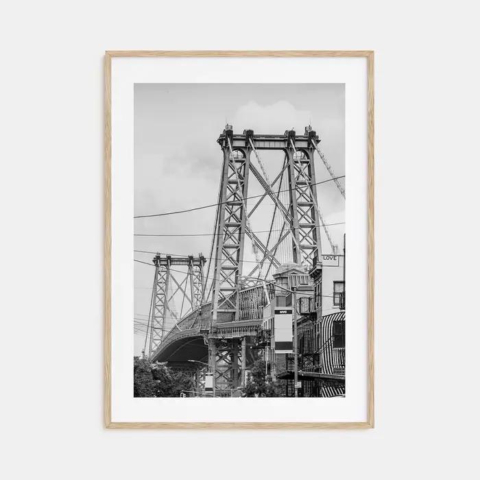 Affiche Photo de ville de New York noir et blanc, carte de New York, peinture sur toile de voyage, p