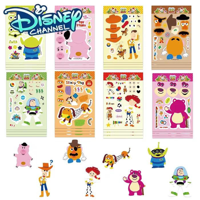 Ensemble d'autocollants de Collage Disney Toy Story, 8 pièces, pour journal intime, ordinateur porta