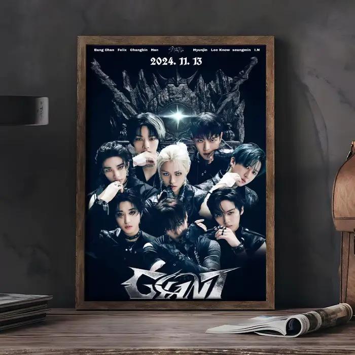 Affiche de dessin animé s-stray k-kids Kpop, 1 pièce, pour Bar, chambre à coucher, salon, Design est