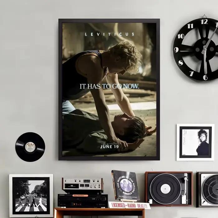 Affiche sur toile de calligraphie et peinture MOvie L-leviticus, décoration murale haut de gamme pou