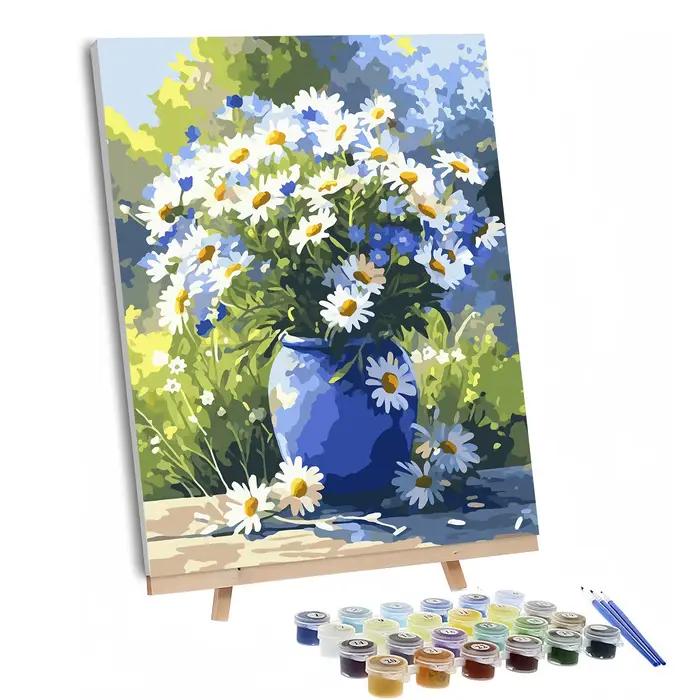 Peinture par numéros, pour adultes et enfants, débutants à nombres avancés, Kits de bricolage de pei