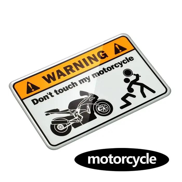 Ne touchez pas ma Moto autocollants Moto décalcomanies réservoir autocollants étui pour Kawasaki Suz