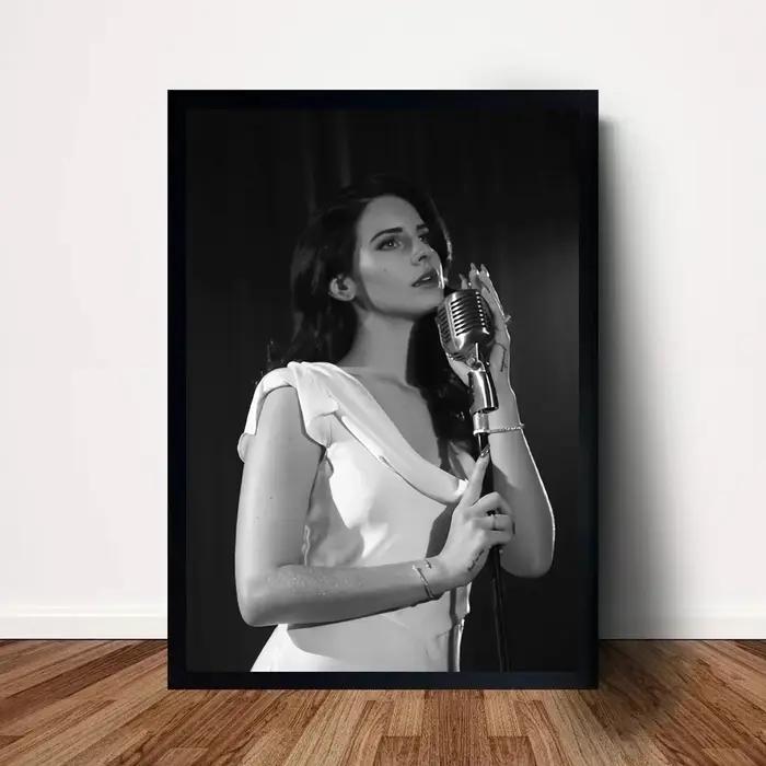 Lana Del Rey – peintures sur toile de chanteur de musique, affiche murale, images d'art pour décorat