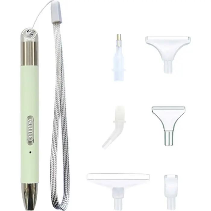 Kit de peinture artistique 5D à faire soi-même, avec tête de stylo, stylo de peinture diamant en pla
