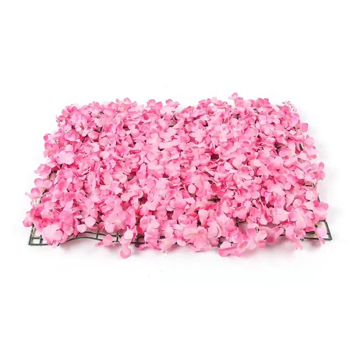 Panneaux Muraux de Fleurs Roses Artificielles, Polymères Muraux de Fleurs InjRose, pour Décoration M