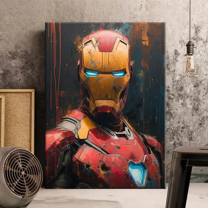 Poster Marvel Avengers sans cadre, impression sur toile, Spider-Man, Captain America, Hulk, art mura