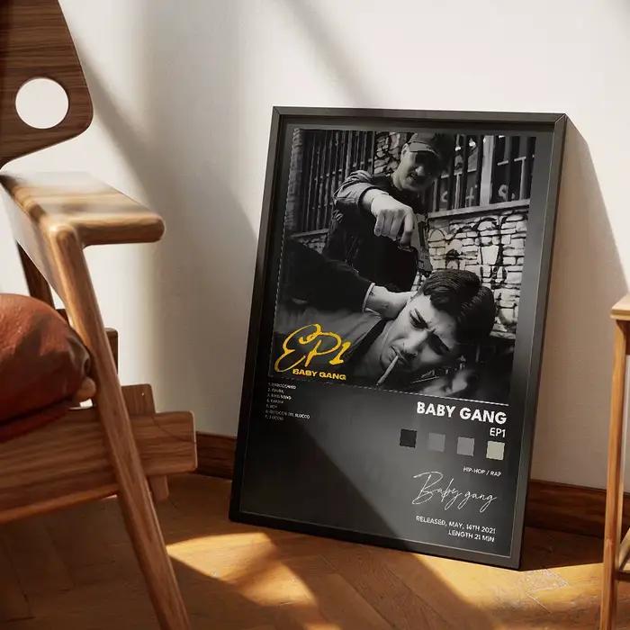 B-baby g-gang affiche Album de musique toile impression mur Art chambre décor mur Art impression déc