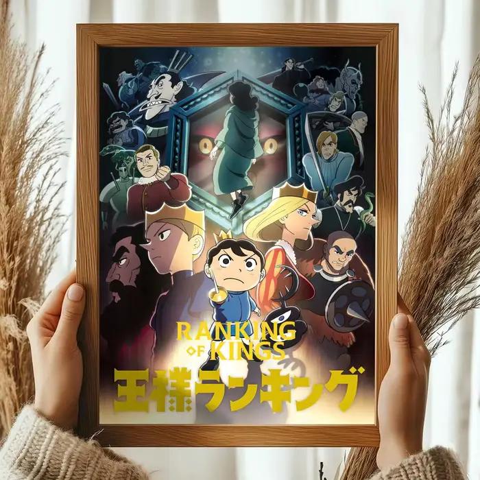 Affiche Anime R-Ranking of K-Kings, art HD, autocollant mural imperméable, décoration esthétique pou
