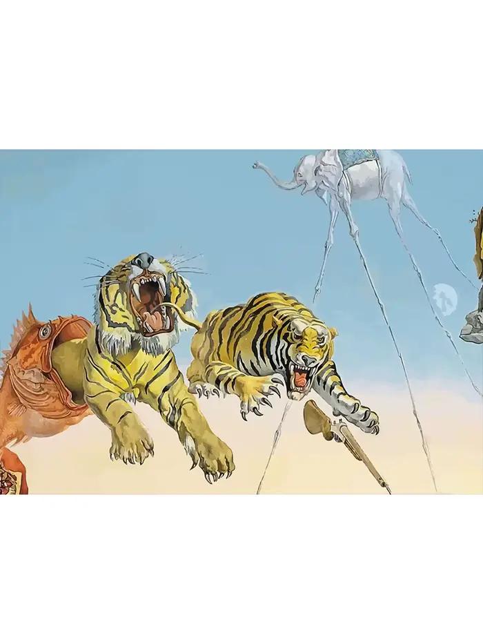 Affiches de chef-d 'œuvre surréalisme de Salvador Dali, peinture sur toile, art mural esthétique abs