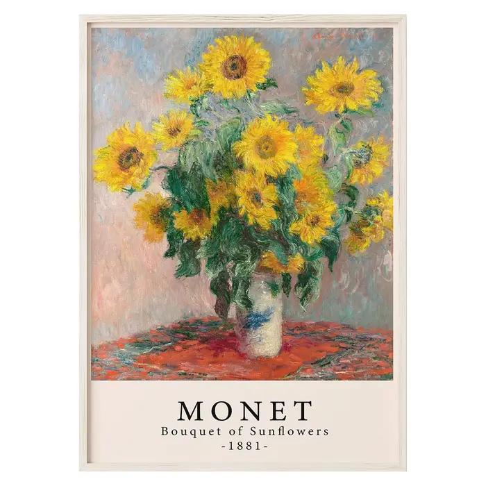 Monet imprimer Claude Monet affiche impressionnisme toile Art peintures Portrait mur Art photo pour