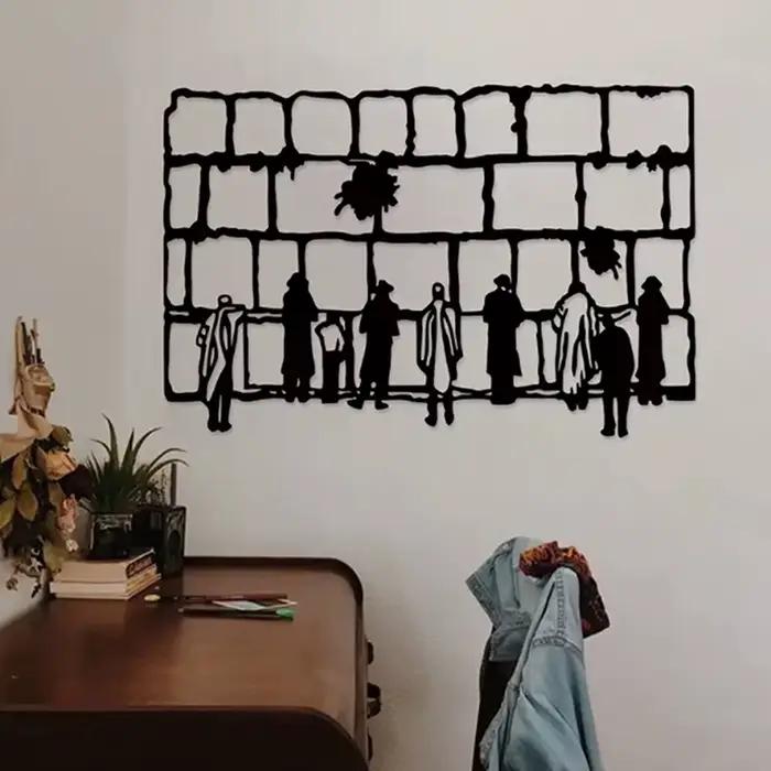 "Superbe art mural moderne en métal –, décor résistant aux intempéries pour l'intérieur et l'extérie
