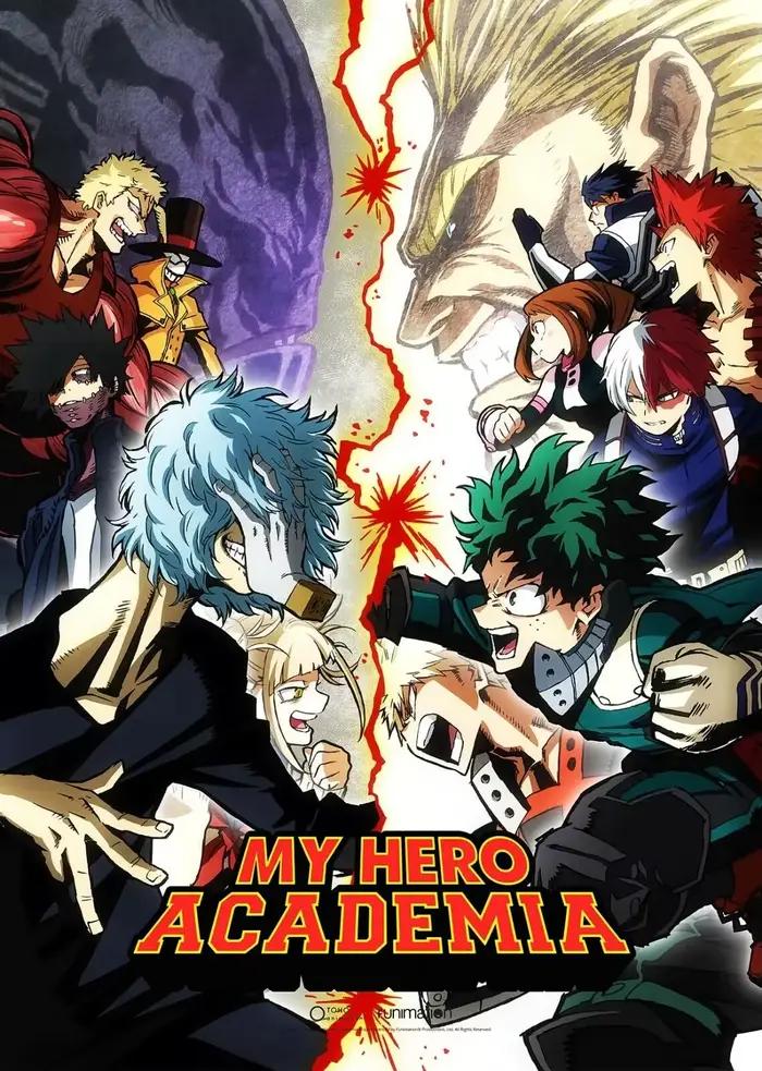 Affiche de Dessin Animé Japonais My ForeAcademia, Peinture sur Toile Manga, Art Mural, Décoration de