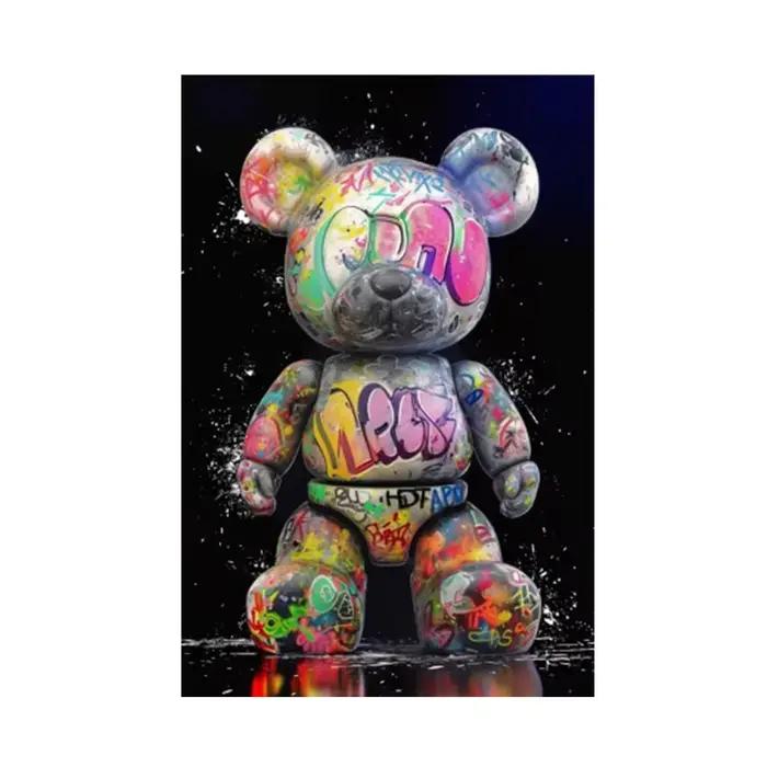 Banksy – toile de Graffiti murale, peinture Pop Art, signe d'amour, affiches et imprimés abstraits,