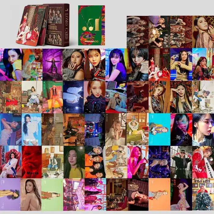 MAMAMOO – carte Album Photo HD pour filles coréennes, 54 pièces/ensemble, pour Fans, nouvelle Collec