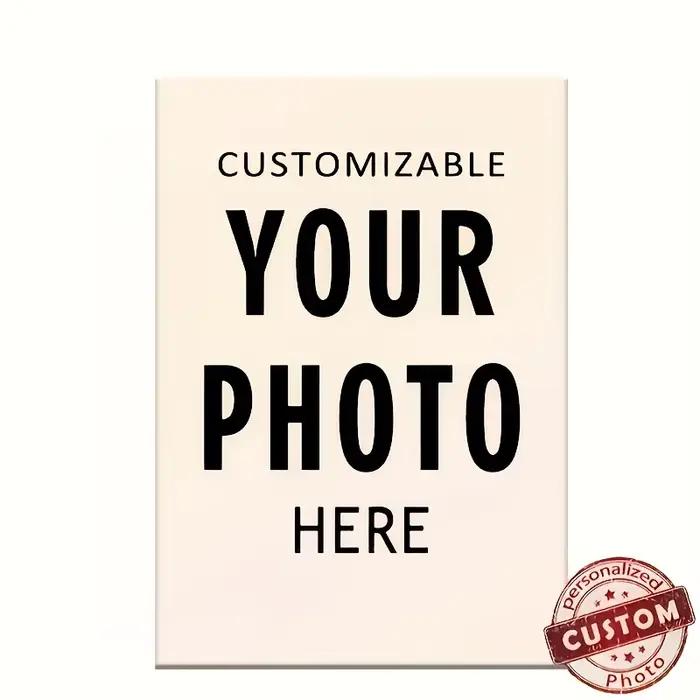 Affiches et imprimés sur toile personnalisés, portraits, dessins animés et photos de proches, famill