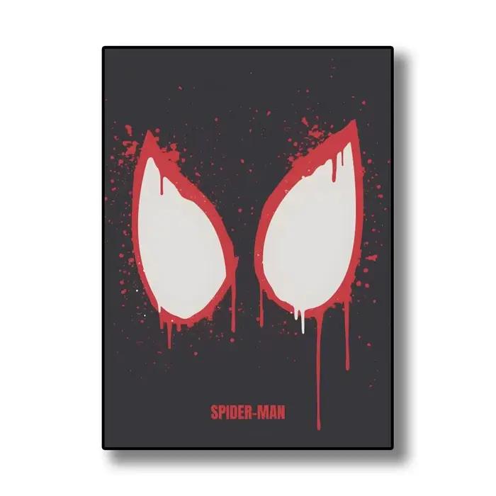 Poster mural de dessin animé Marvel, peinture sur toile de super-héros Spider-Man, décoration intéri