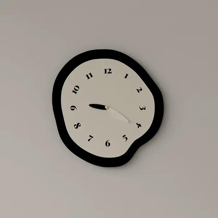 MOMO horloge murale scandinave Restaurant Ins horloge célébrité horloge murale salon chambre horloge