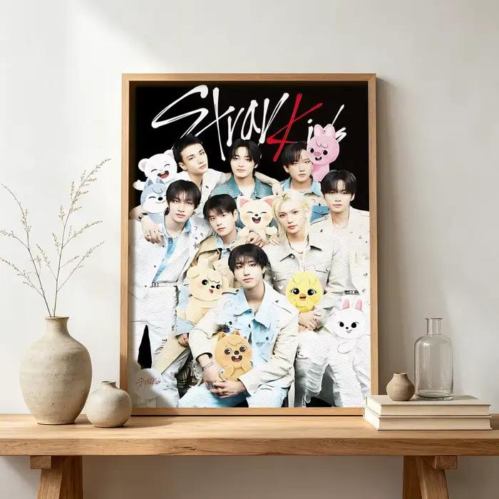 Affiche murale de la groupe S-StrayS Kids, sans résidus, pour décorer les chambres, les dortoirs, le