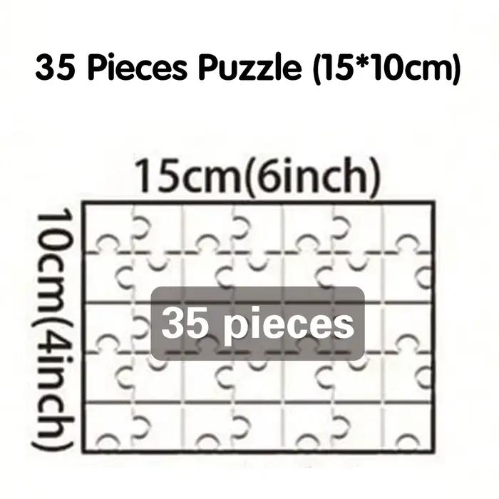 Puzzle photo personnalisé avec photo de paysage, jouet de décoration DIY, cadeau de croissance à col