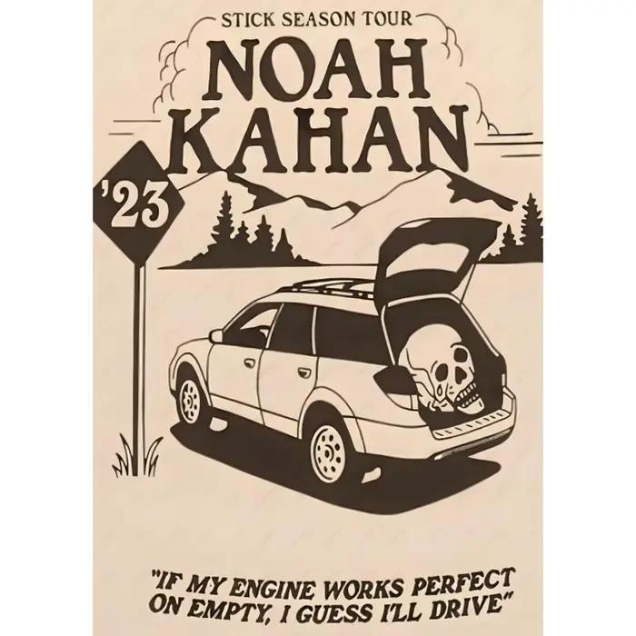 Ballade chanteur n-noah k-ahan affiche peinture Durable toile tenture murale maison bricolage décora