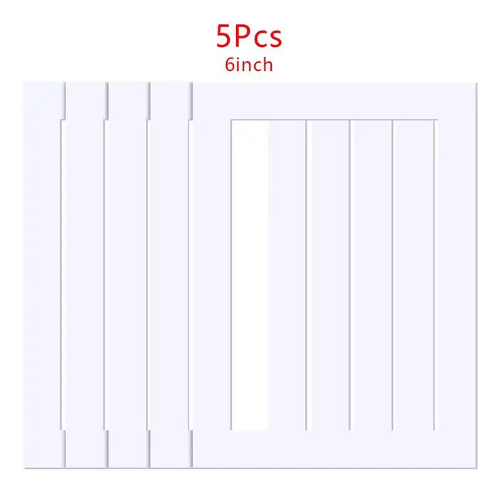 5 pièces pour cadres photo 6/7/8/10 pouces, tapis photo blanc, simple et pur, rectangulaires, suppor