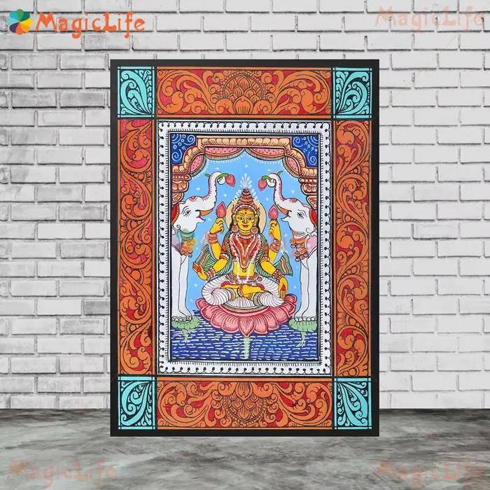 Affiche murale Padmasana Shiva ParvSauwith Nandi, impressions, décoration de salon, art, peinture su