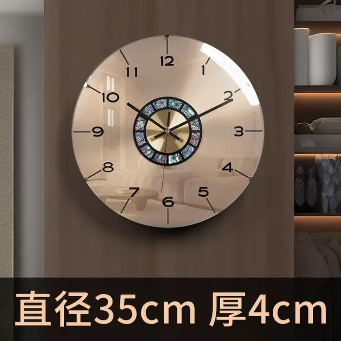 Design horloges murales de luxe aiguille moderne intérieur minimaliste horloge silencieux élégant Re