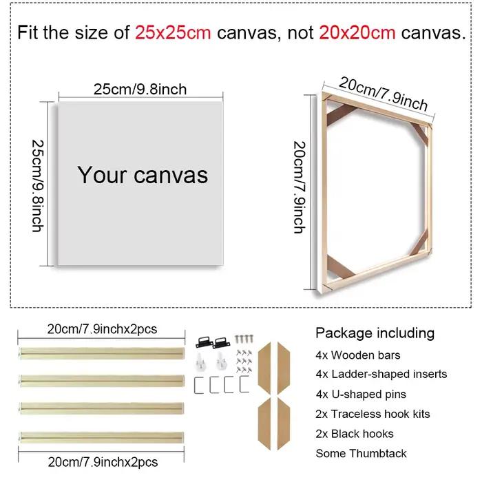40x60 50x70 40x50cm cadre sur toile cadres en bois Photo peinture à l'huile toile diamant peinture c