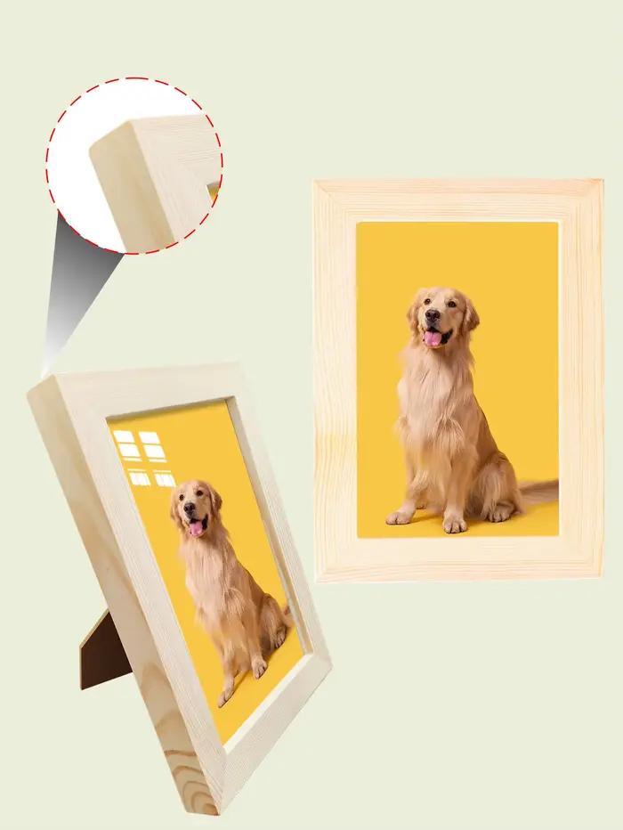Cadre photo personnalisé 1 pièce, cadres muraux pouvant être, options de tailles multiples, cadeau c