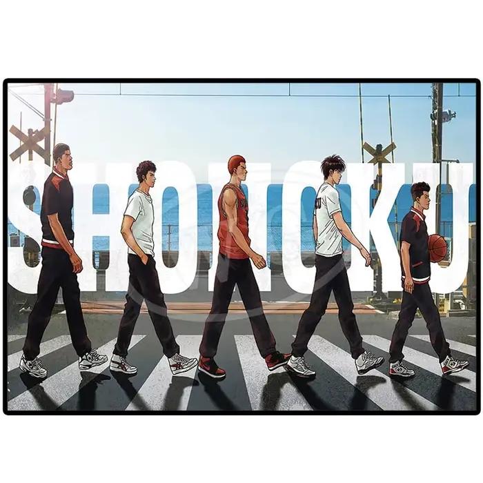 Affiche de dessin animé japonais The First Slam Dunk, peinture sur toile de sport esthétique, basket