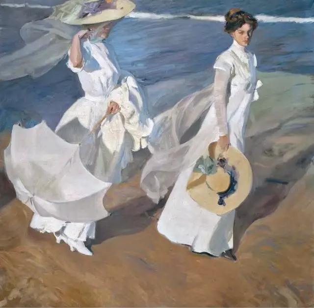 Promenade – affiche abstraite sur toile, peinture d'art mural, décoration de maison