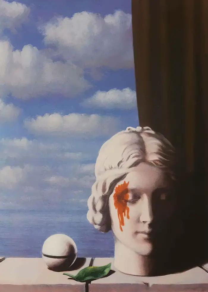 Suréalisme Rene Magritte, affiches de Reproduction d'œuvres d'art classiques et peinture sur toile i