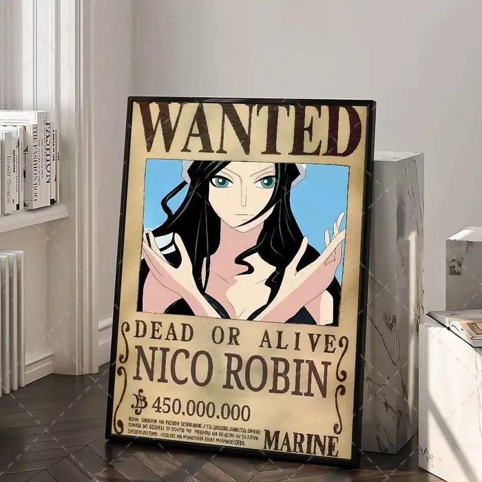 Affiches Anime ONE PIECE Luffy, peinture sur toile Marco, décoration de salon, cadeaux d'anniversair