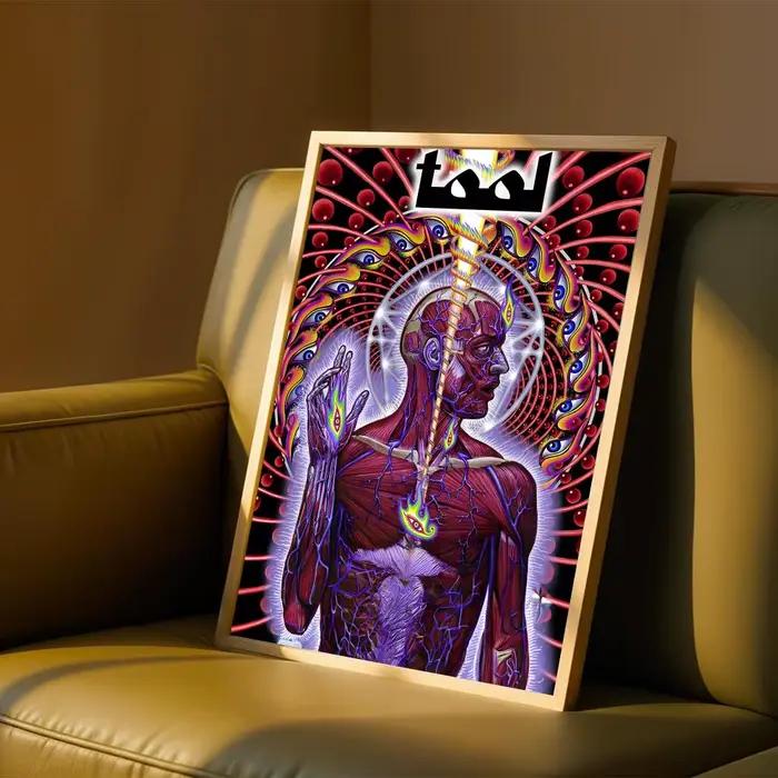 Rock Band t-tool peinture calligraphie impression HD personnalisé toile murale Art affiche Photos po