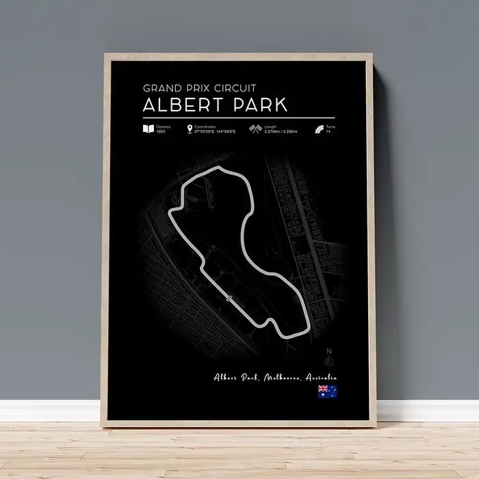 Affiches de piste F1 2025, affiche d'art mural F1 noire, affiches de décoration de Circuit F1, cadea