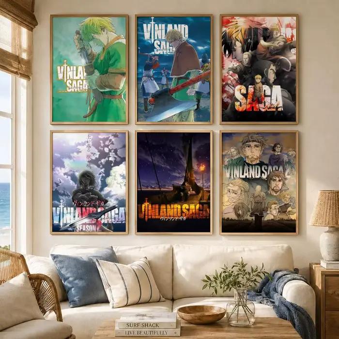 Affiche historique d'anime V-Vinland Saga