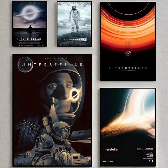 Affiche d'art murale classique du film I-Interstellar