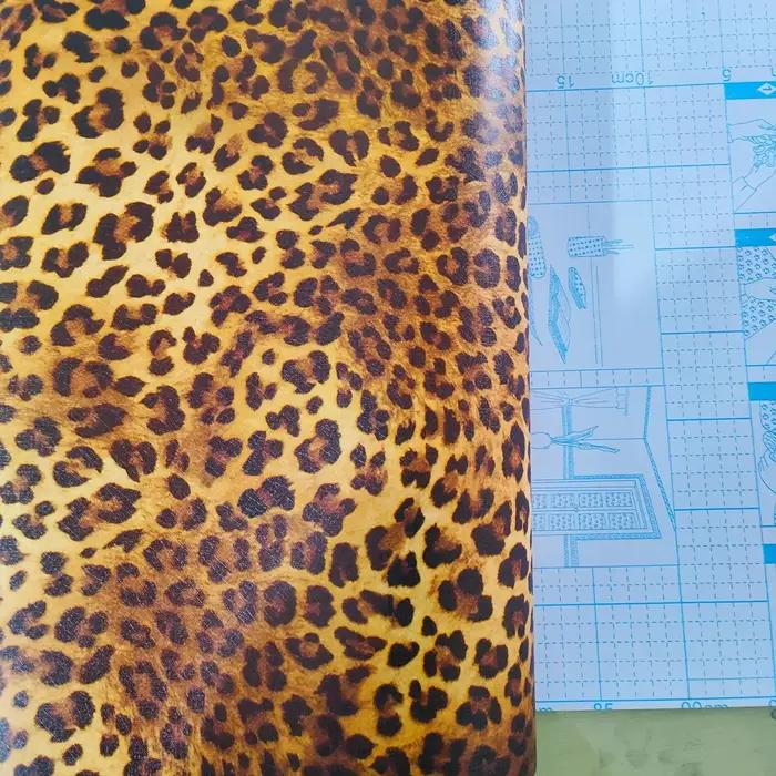 Papier peint épais imprimé léopard pour décoration de salon