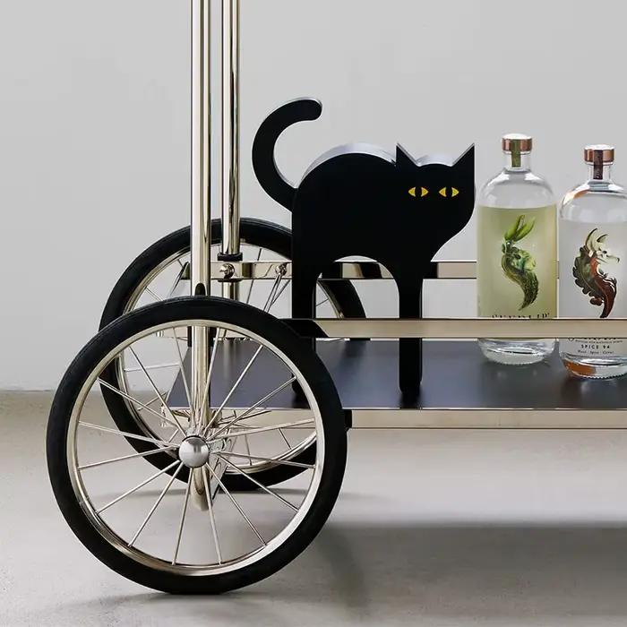 Décoration murale chat noir