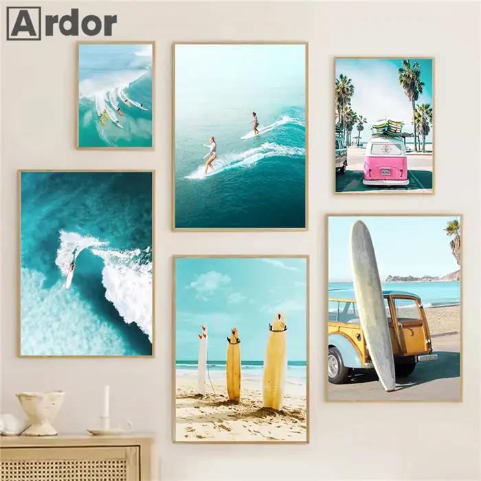 Affiche de la mer nordique