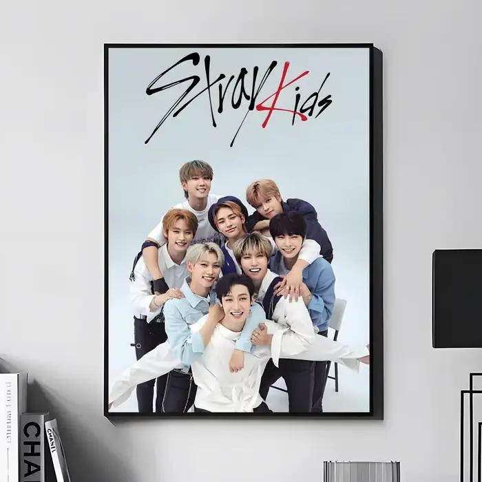 Affiche murale de groupe de garçons S-Stray K-Kids-S
