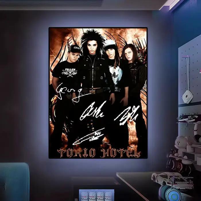 Affiche du groupe de rock Tokio Hotel