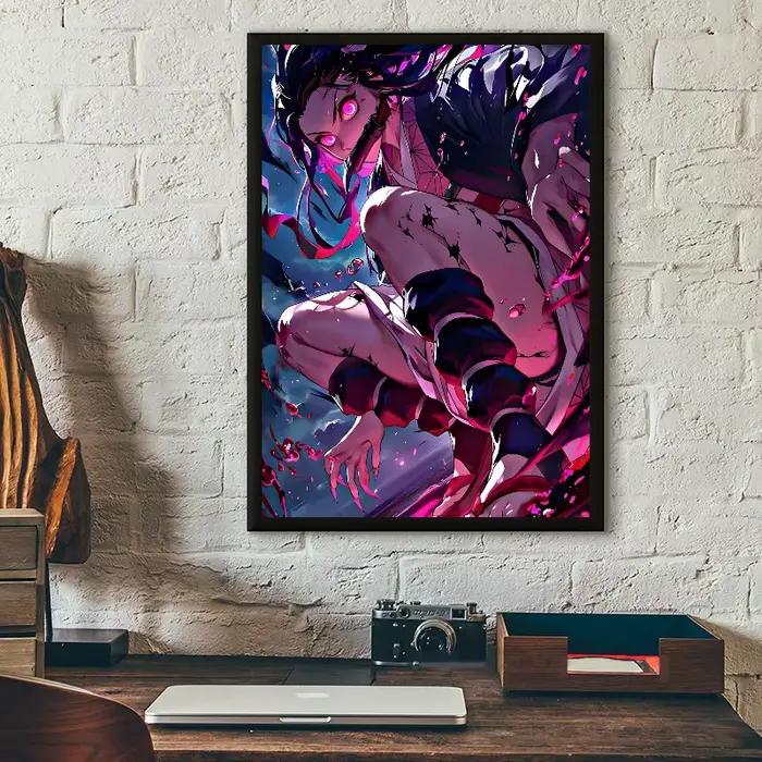 Affiche de dessin animé Demon Slayer